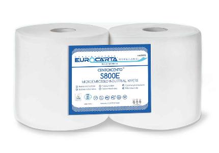 Reels of pure cellulose paper S800E