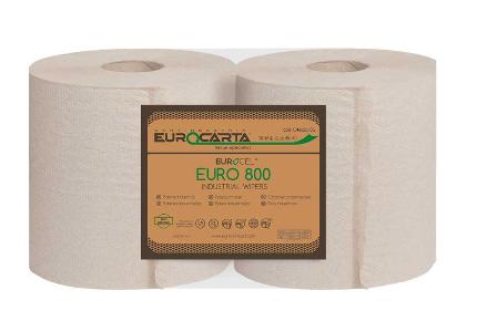 Reels of recycled paper EURO 800