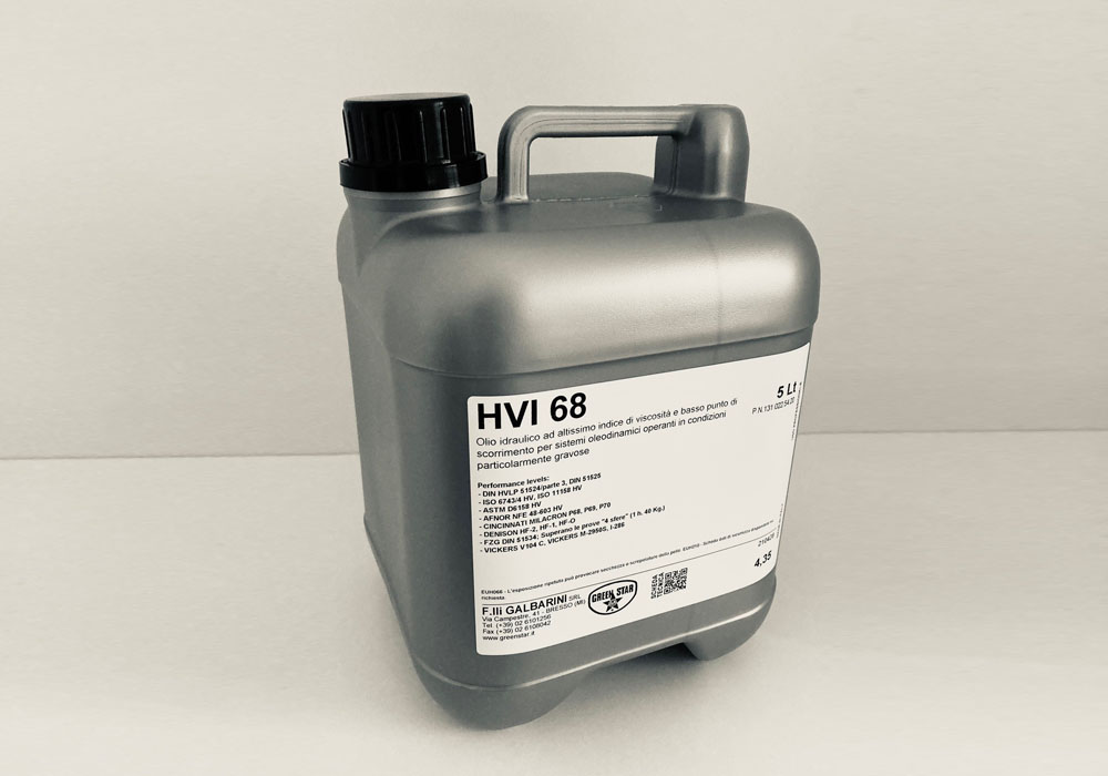 Oil for hydraulic drives HVI