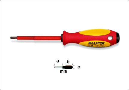 Insulated PH cross screwdriver MAXXPRO VDE