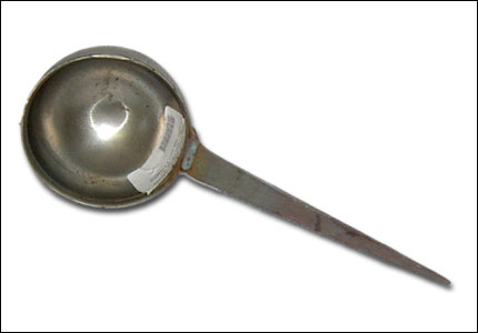 Stainless steel casting ladle