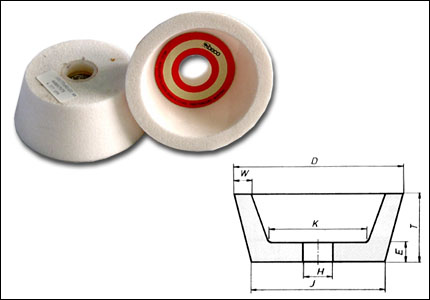 Flared-cup grinding wheel