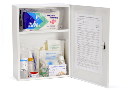 First aid cabinet for factories Group C
