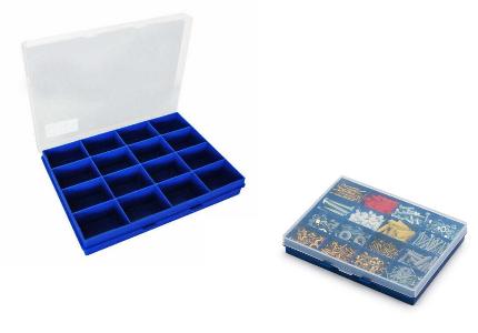 Plastic organizer with 16 partitions Terrymix F1