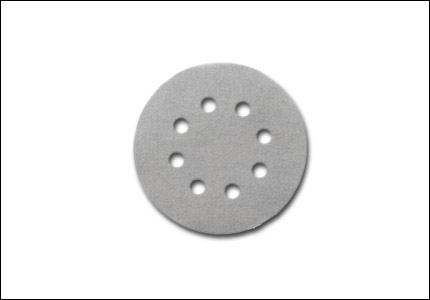 Holed sanding disk with velcro mm 125